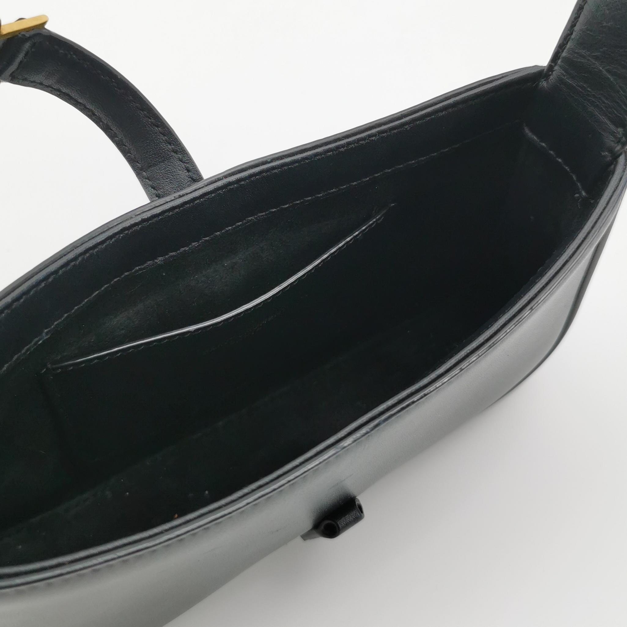 Saint Laurent Le 5 a 7 Hobo Leather Mini