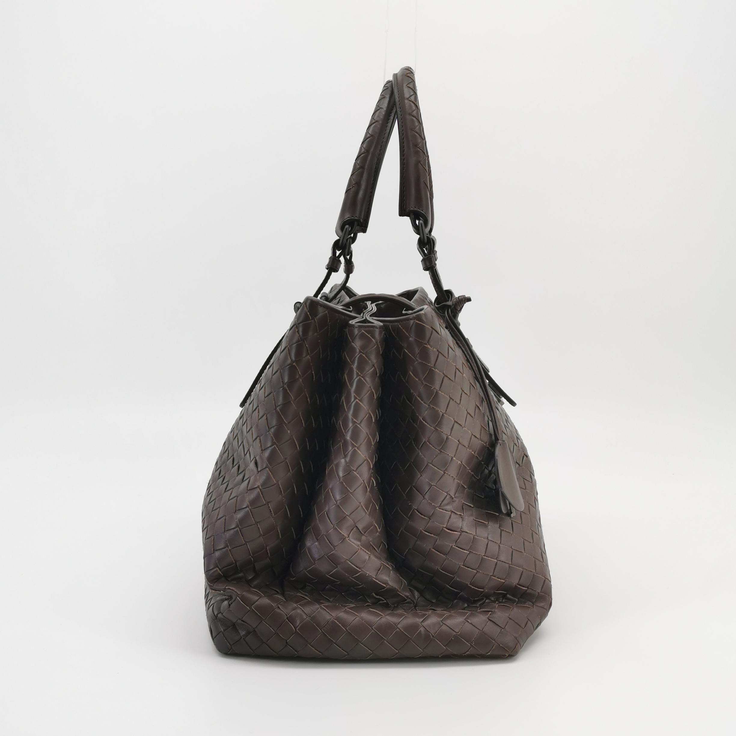 Bottega Veneta Roma Bag Intrecciato Nappa Large — photo 4 of 24