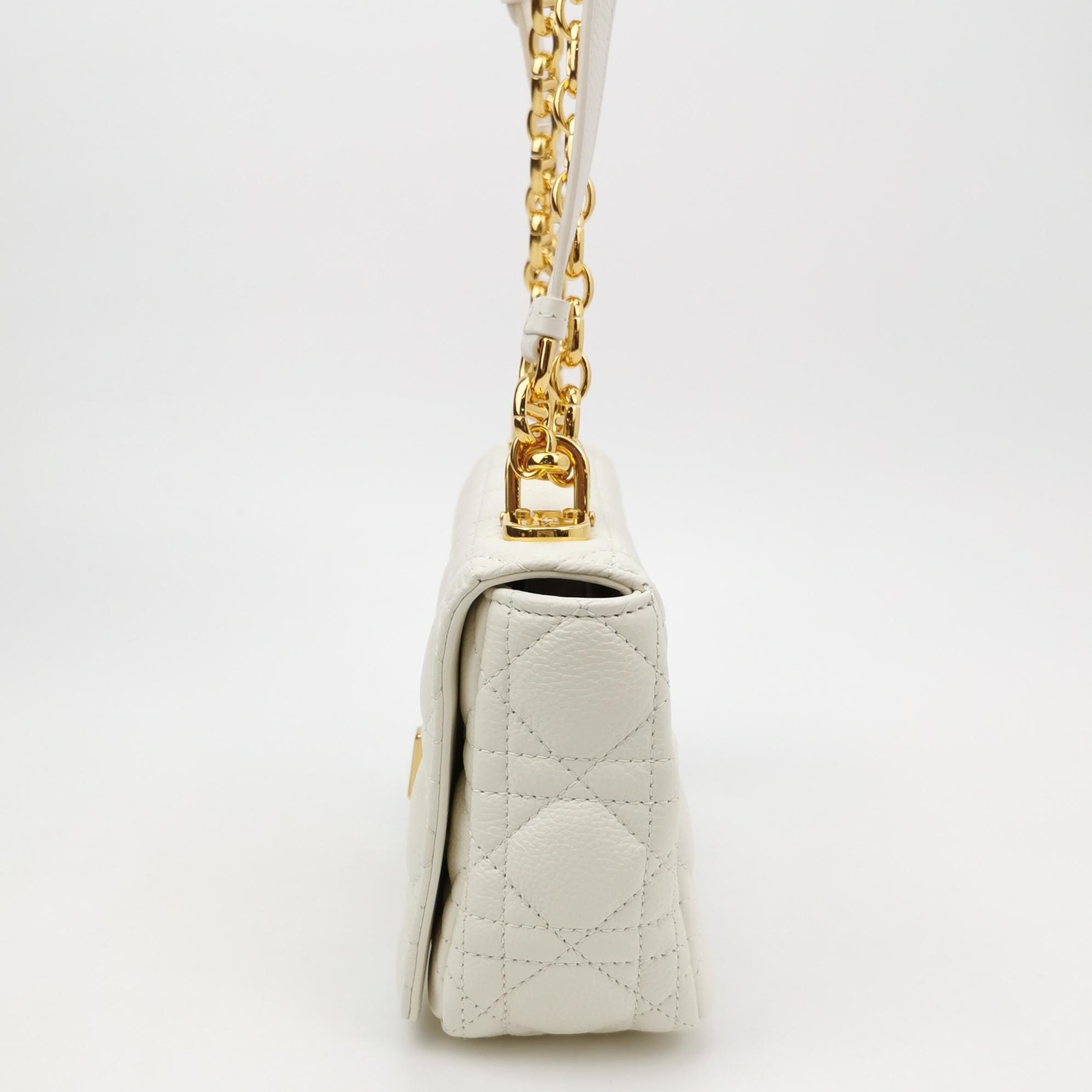 Christian Dior Caro Bag Cannage Quilt Calfskin Small — photo 4 of 14