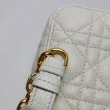 Christian Dior Caro Bag Cannage Quilt Calfskin Small — thumbnail 13