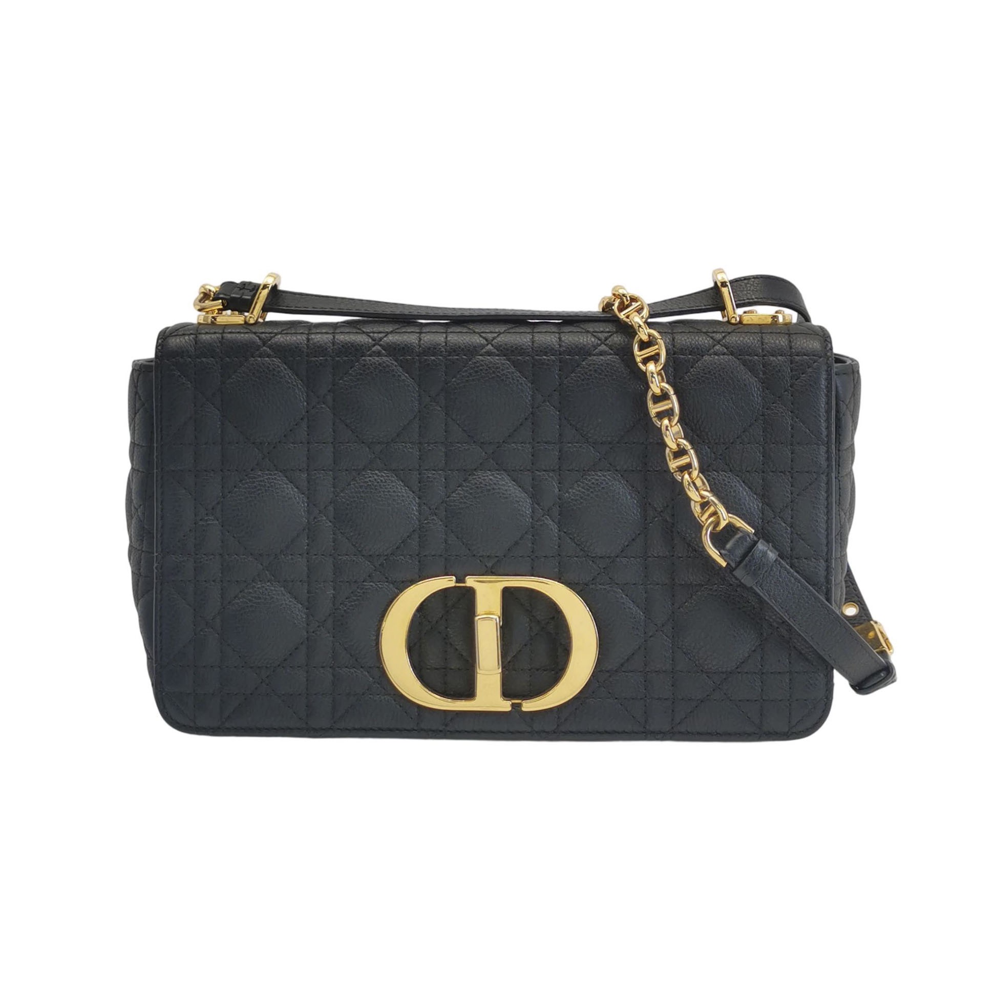 Christian Dior Caro Bag Cannage Quilt Calfskin New Medium — photo 1 of 15