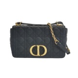Christian Dior Caro Bag Cannage Quilt Calfskin New Medium — thumbnail 1