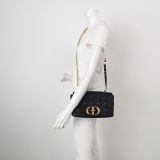 Christian Dior Caro Bag Cannage Quilt Calfskin New Medium — thumbnail 2