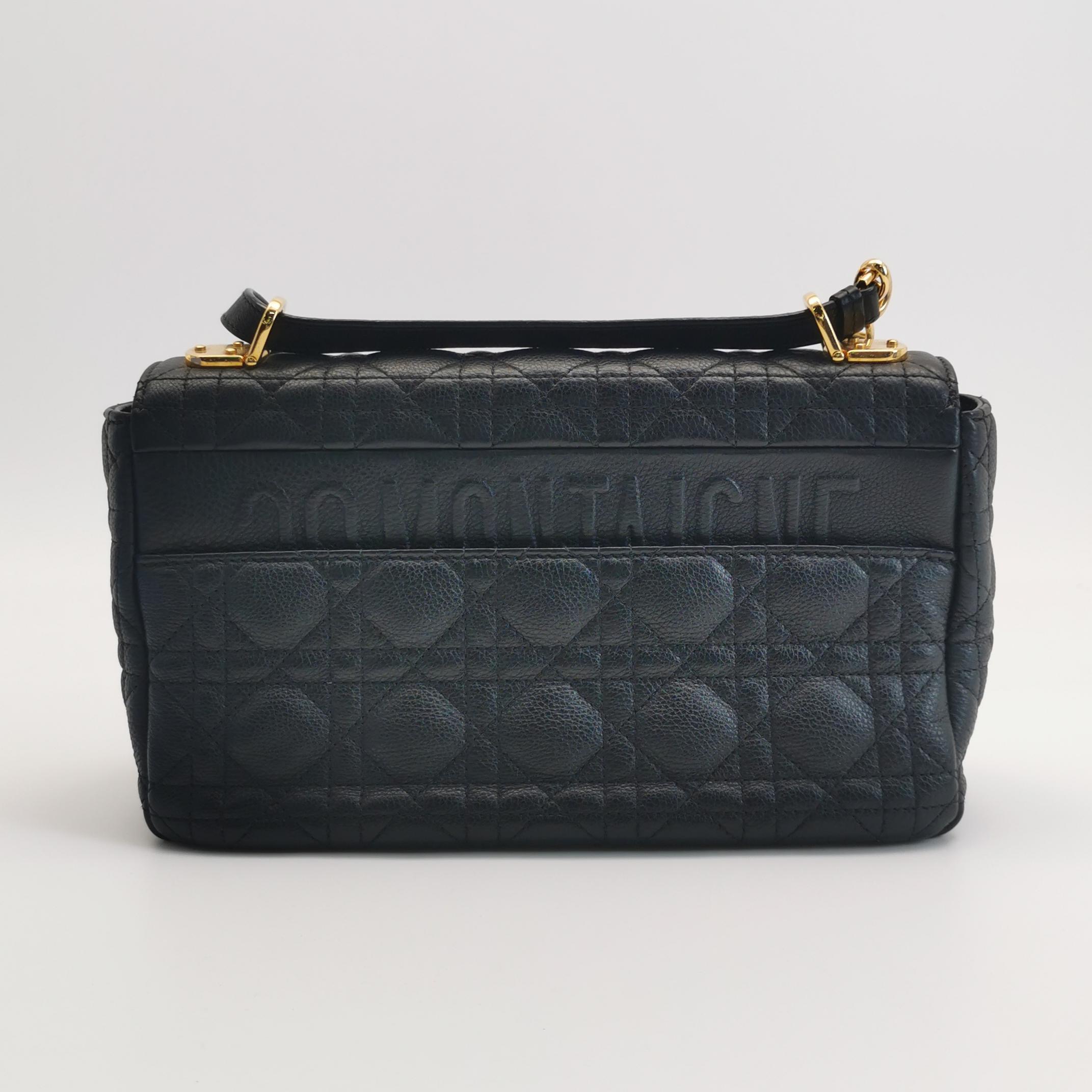 Christian Dior Caro Bag Cannage Quilt Calfskin New Medium — photo 5 of 15