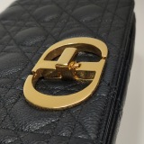 Christian Dior Caro Bag Cannage Quilt Calfskin New Medium — thumbnail 9