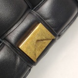 Bottega Veneta Cassette Crossbody Bag Padded Maxi Intrecciato Leather — thumbnail 15