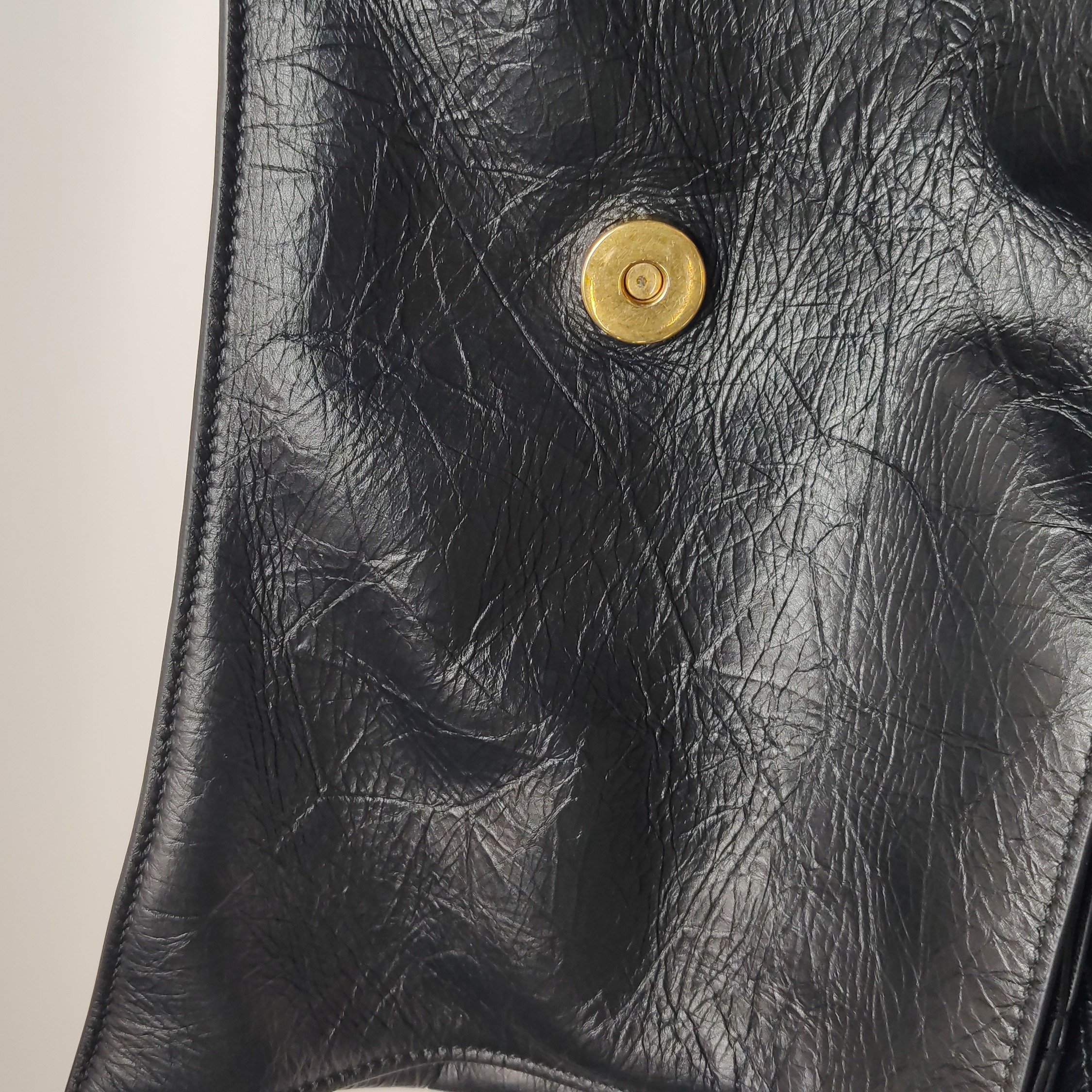 Balenciaga Crush Chain Flap Bag Leather Medium — photo 11 of 19