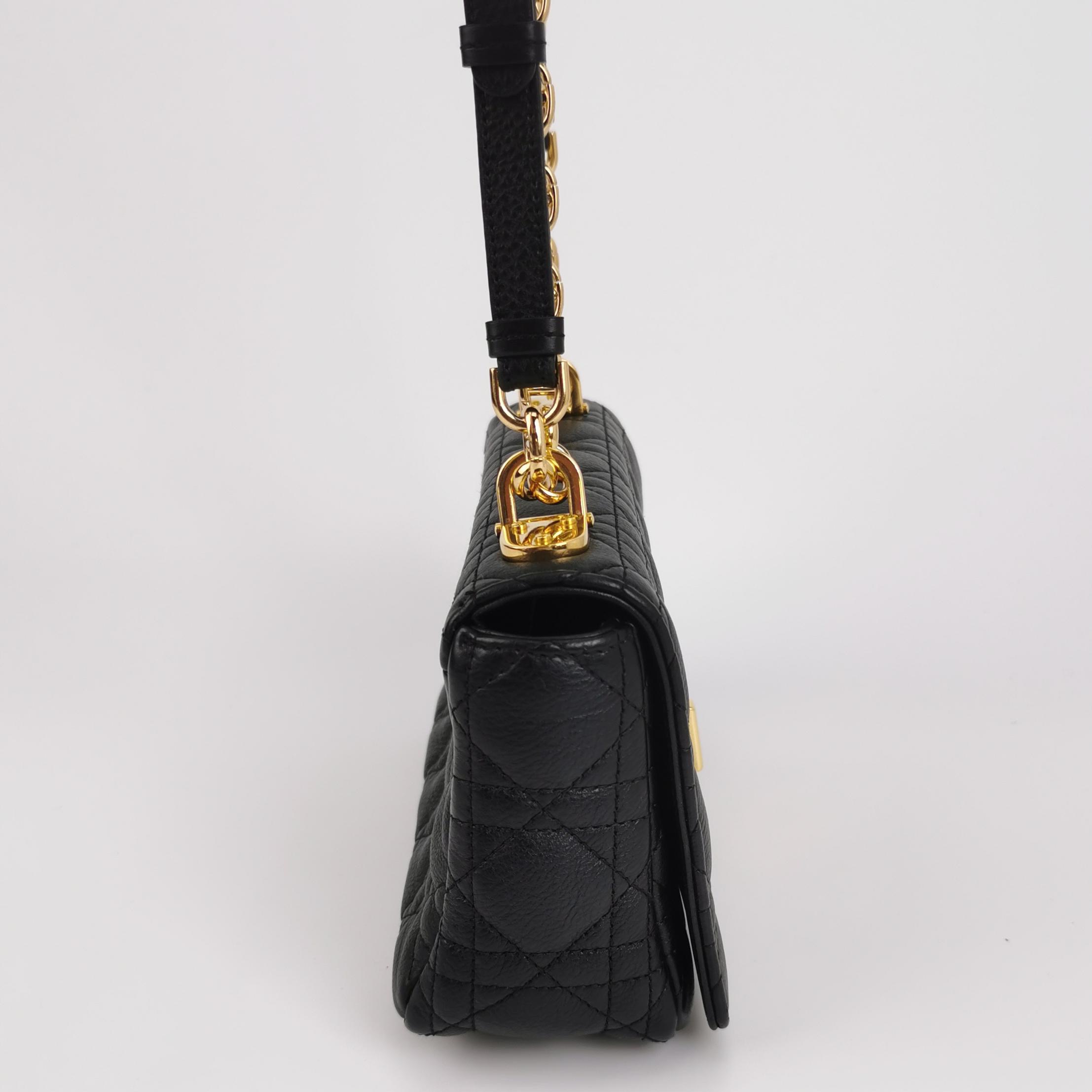 Christian Dior Caro Bag Cannage Quilt Calfskin New Small — photo 4 of 16