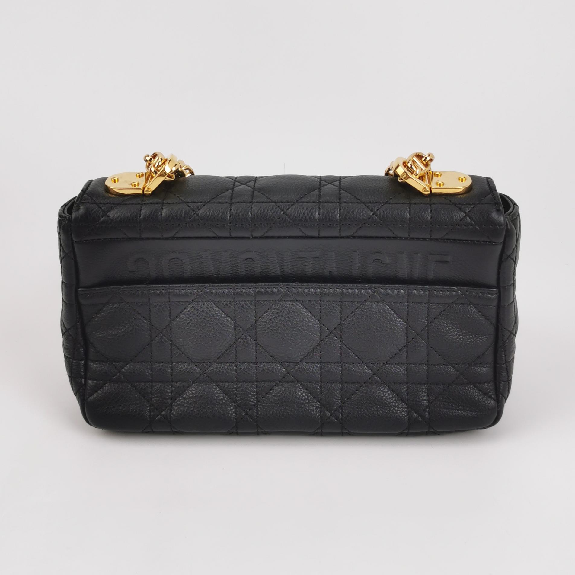 Christian Dior Caro Bag Cannage Quilt Calfskin New Small — photo 5 of 16