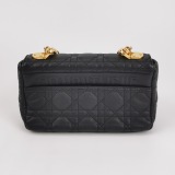 Christian Dior Caro Bag Cannage Quilt Calfskin New Small — thumbnail 5