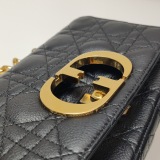 Christian Dior Caro Bag Cannage Quilt Calfskin New Small — thumbnail 9