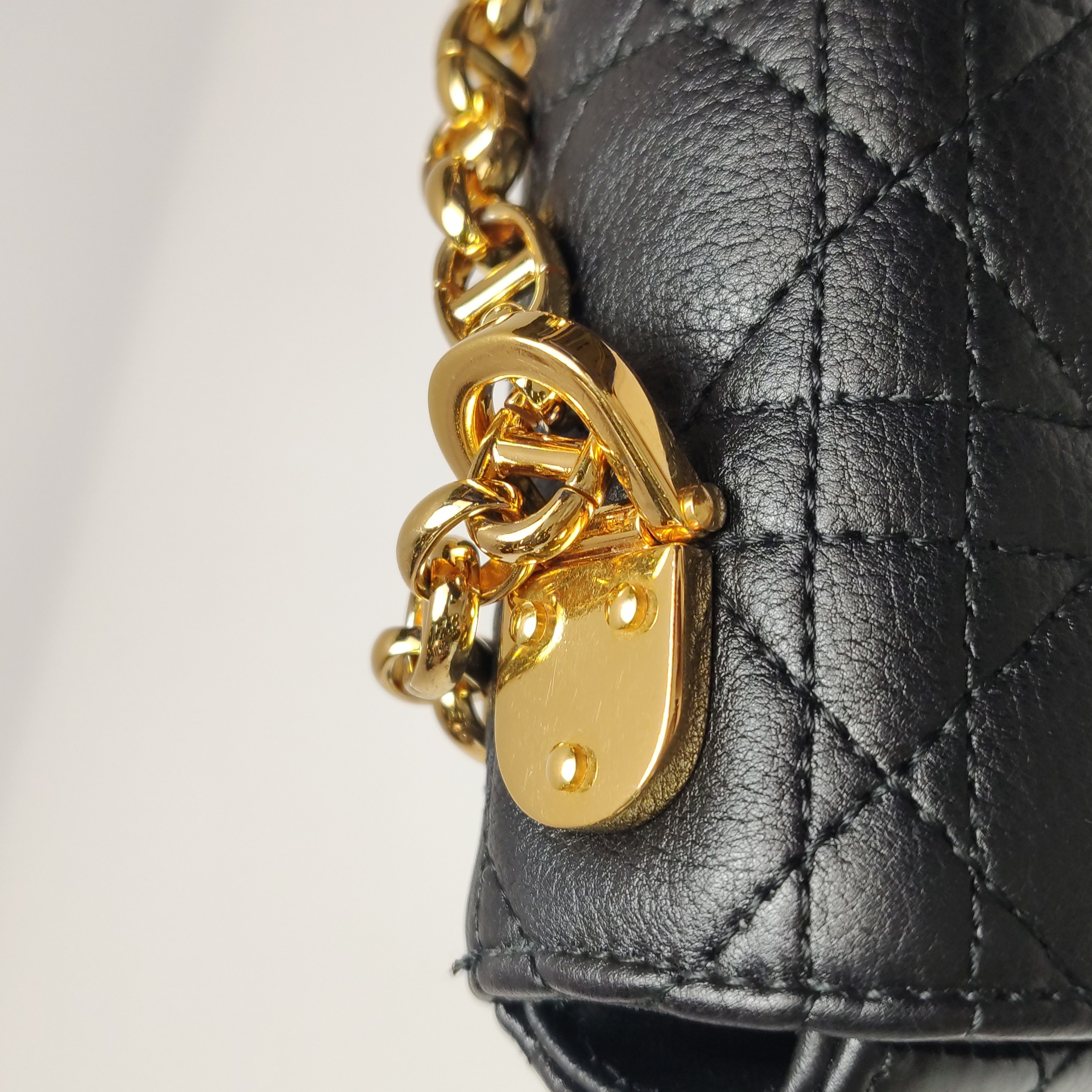 Christian Dior Caro Bag Cannage Quilt Calfskin New Small — photo 14 of 16