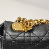 Christian Dior Caro Bag Cannage Quilt Calfskin New Small — thumbnail 14