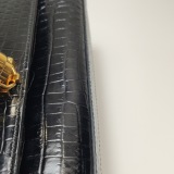 Saint Laurent Kate Tassel Crossbody Bag Crocodile Embossed Leather Medium — thumbnail 12