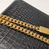 Saint Laurent Kate Tassel Crossbody Bag Crocodile Embossed Leather Medium — thumbnail 10