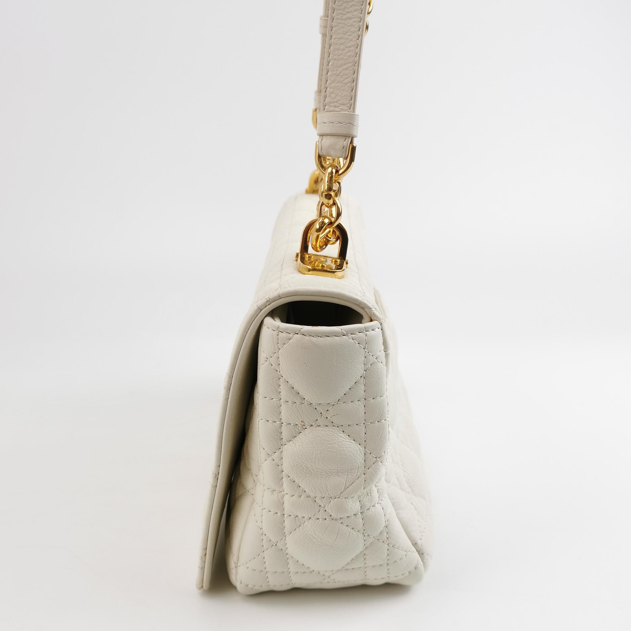 Christian Dior Caro Bag Cannage Quilt Calfskin New Medium — photo 4 of 18