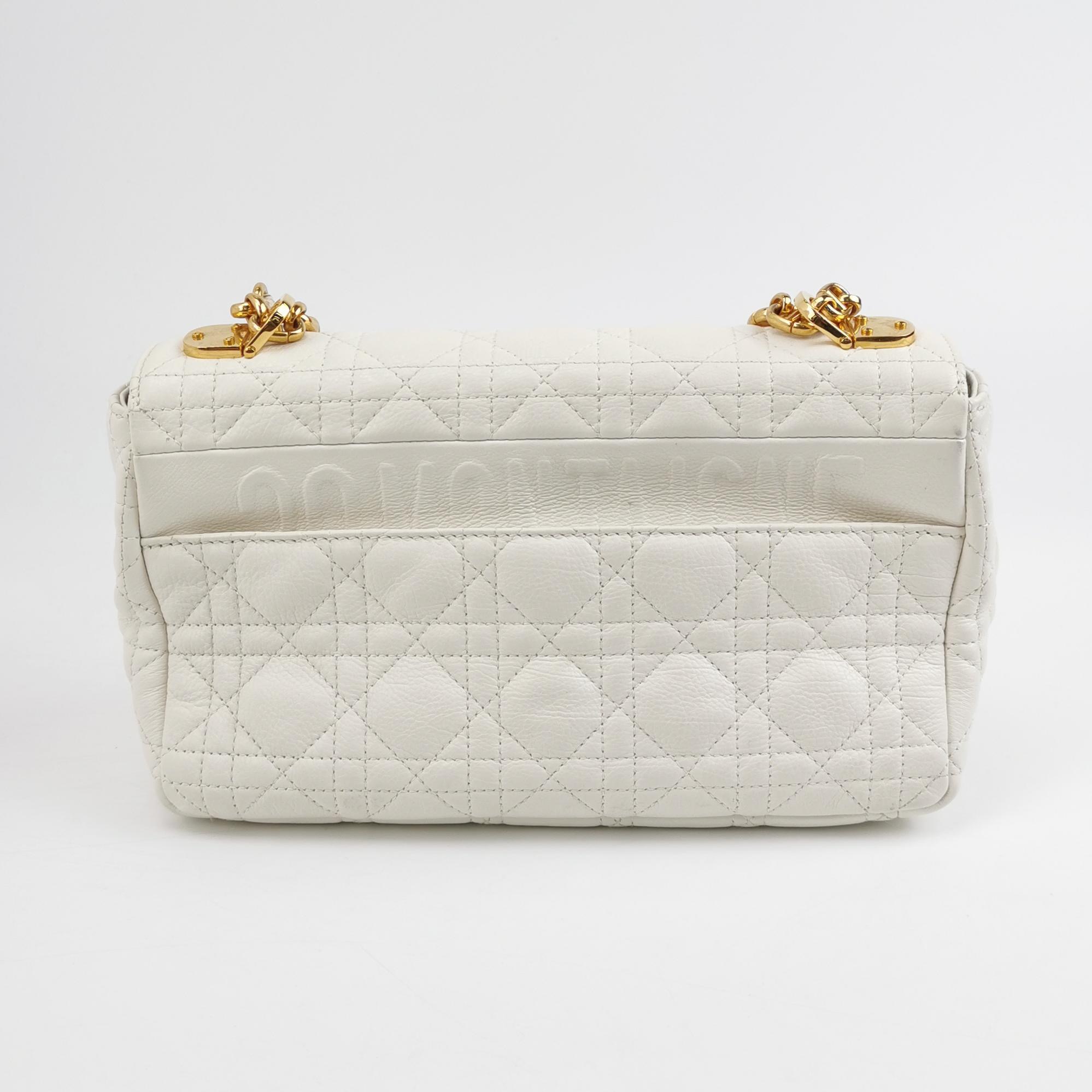 Christian Dior Caro Bag Cannage Quilt Calfskin New Medium — photo 5 of 18