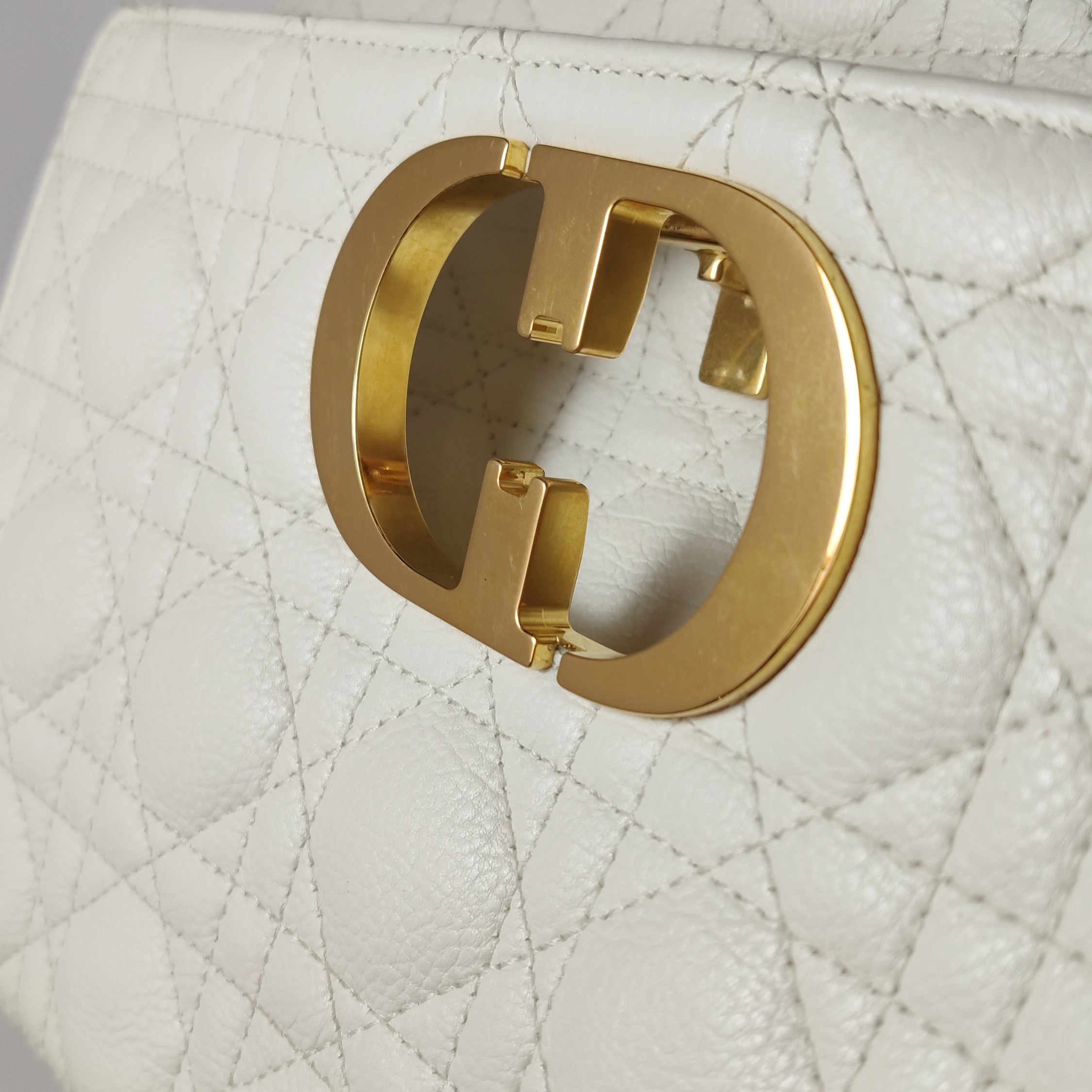 Christian Dior Caro Bag Cannage Quilt Calfskin New Medium — photo 10 of 18