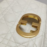 Christian Dior Caro Bag Cannage Quilt Calfskin New Medium — thumbnail 10