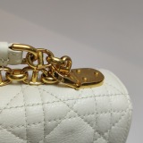 Christian Dior Caro Bag Cannage Quilt Calfskin New Medium — thumbnail 15