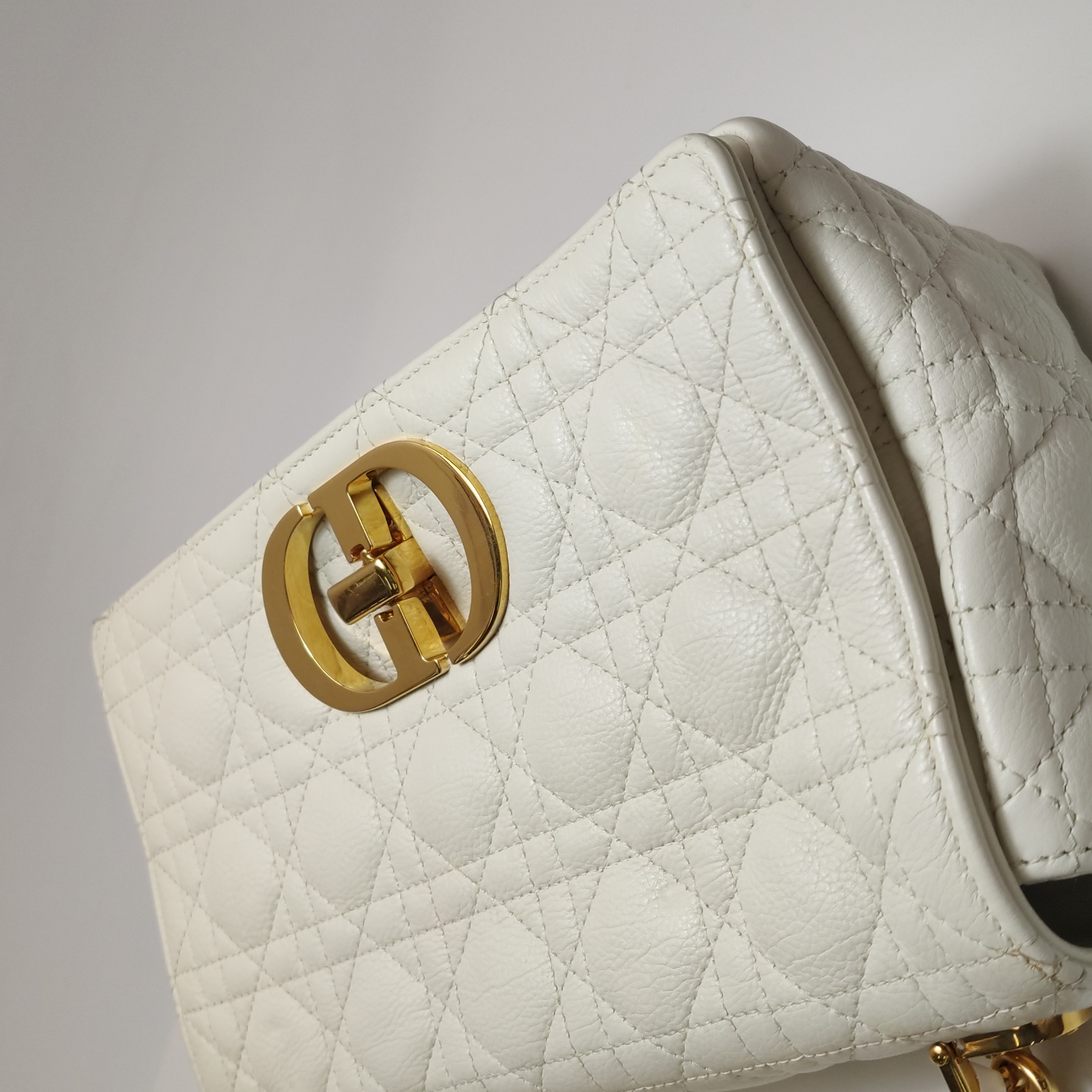 Christian Dior Caro Bag Cannage Quilt Calfskin New Medium — photo 8 of 18