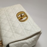 Christian Dior Caro Bag Cannage Quilt Calfskin New Medium — thumbnail 8