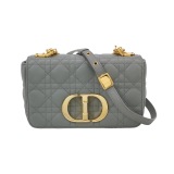 Christian Dior Caro Bag Cannage Quilt Calfskin New Small — thumbnail 1