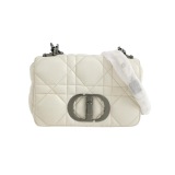 Christian Dior Caro Bag Padded Macrocannage Quilt Calfskin Small — thumbnail 1