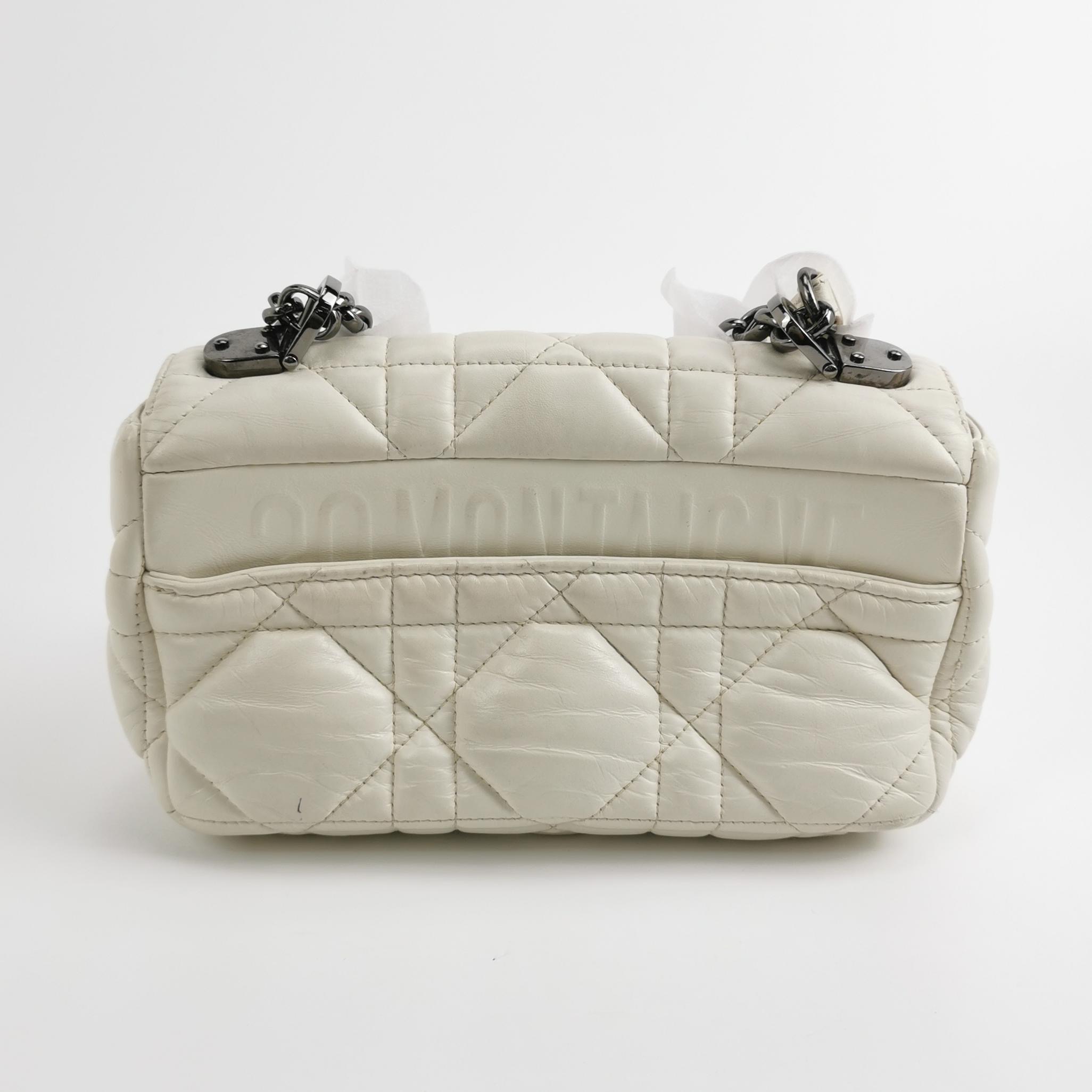 Christian Dior Caro Bag Padded Macrocannage Quilt Calfskin Small — photo 5 of 15