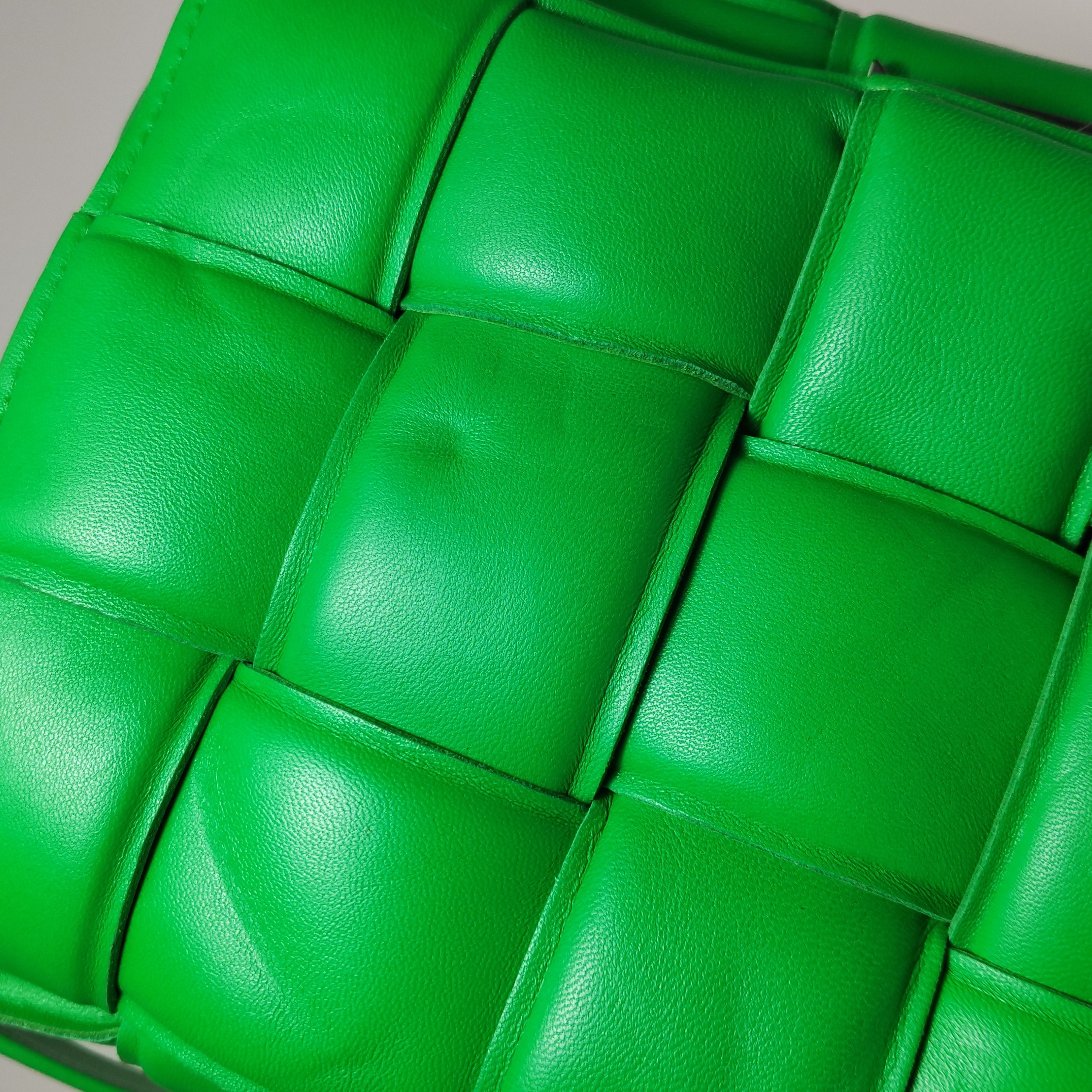 Bottega Veneta Cassette Crossbody Bag Padded Maxi Intrecciato Leather — photo 14 of 25