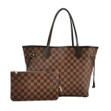 Louis Vuitton(LV) Neverfull Tote Damier MM — thumbnail 1