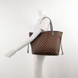 Louis Vuitton(LV) Neverfull Tote Damier MM — thumbnail 2
