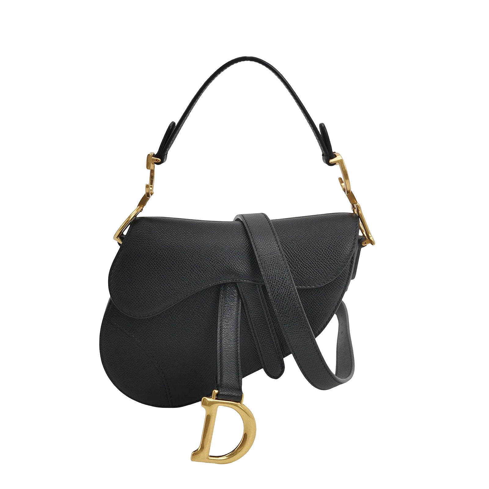 Christian Dior Saddle Handbag Leather Mini — photo 1 of 11