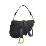 Christian Dior Saddle Handbag Leather Mini — thumbnail 1