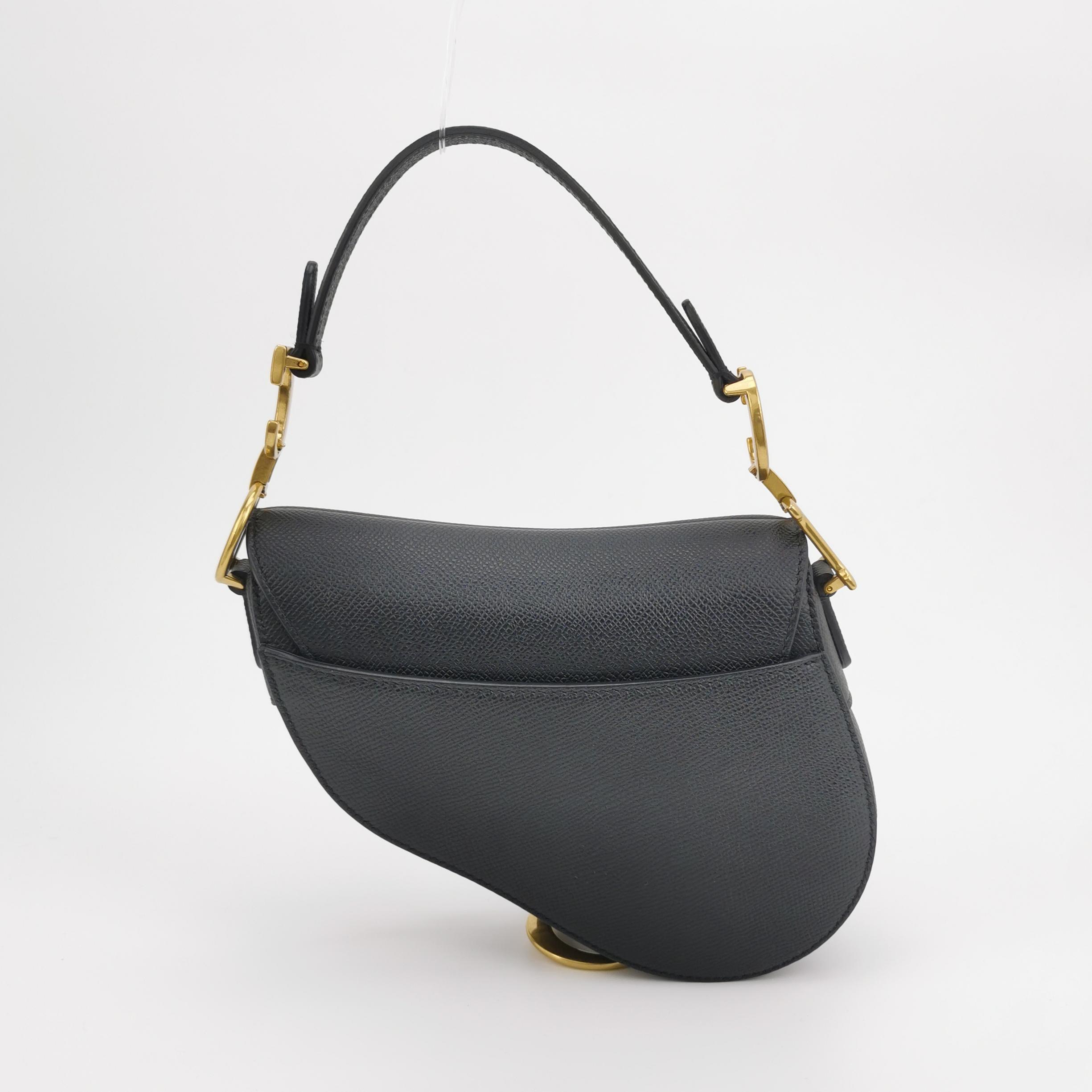 Christian Dior Saddle Handbag Leather Mini — photo 5 of 11