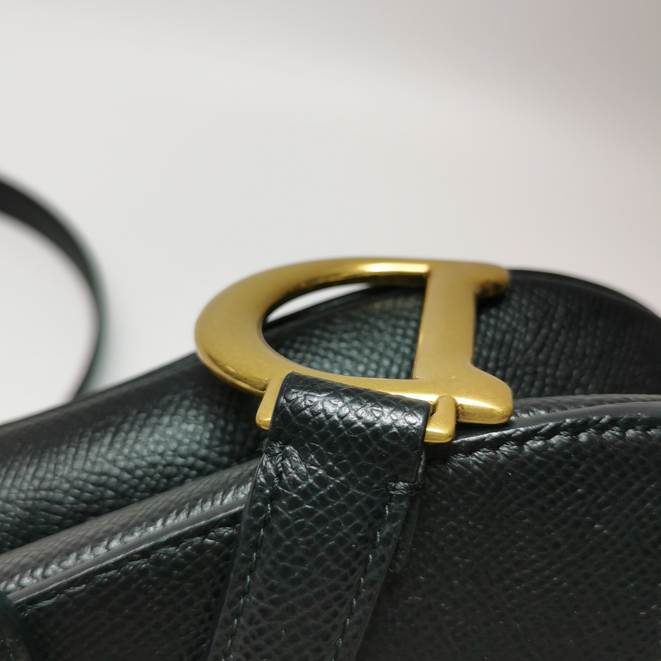 Christian Dior Saddle Handbag Leather Mini — photo 11 of 11