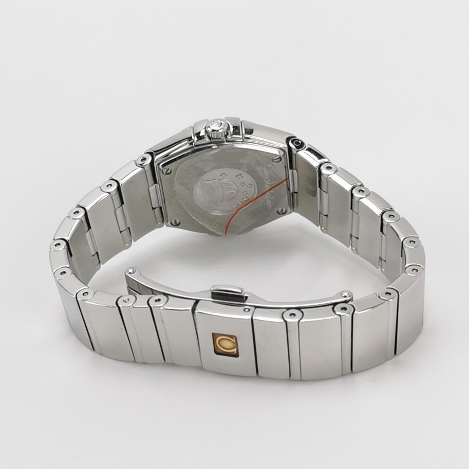 Omega Constellation Quartz Watch Stainless Steel with Diamond Bezel and Markers and Mother of Pearl 24 — photo 4 of 13
