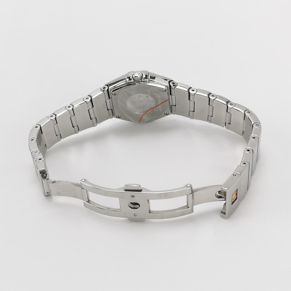 Omega Constellation Quartz Watch Stainless Steel with Diamond Bezel and Markers and Mother of Pearl 24 — photo 5 of 13