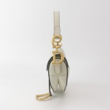 Christian Dior Saddle Handbag Leather Mini — thumbnail 3