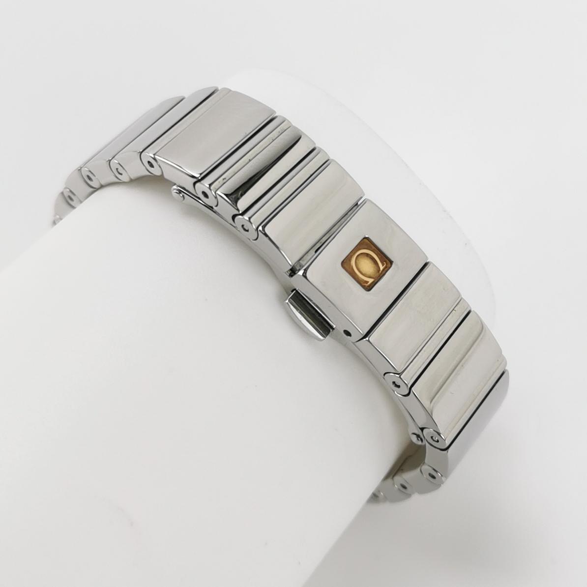 Omega Constellation Quartz Watch Stainless Steel with Diamond Bezel and Markers and Mother of Pearl 24 — photo 6 of 13