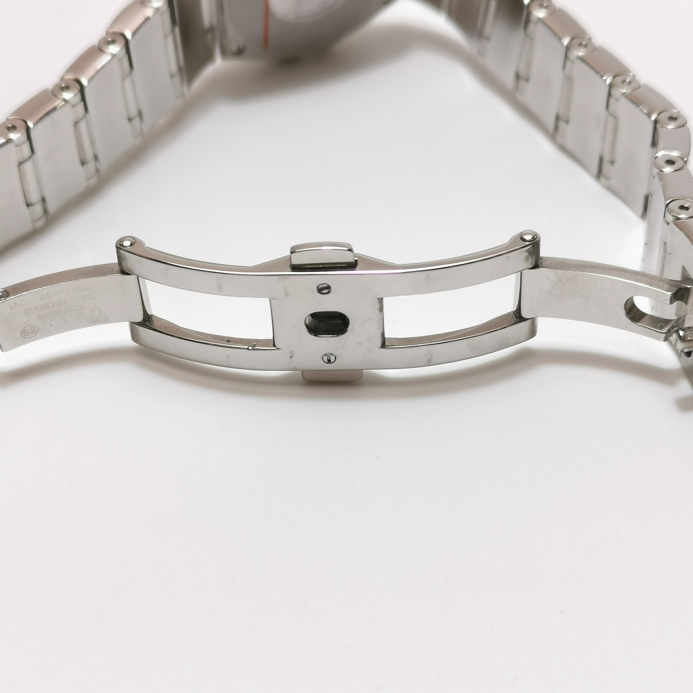 Omega Constellation Quartz Watch Stainless Steel with Diamond Bezel and Markers and Mother of Pearl 24 — photo 12 of 13