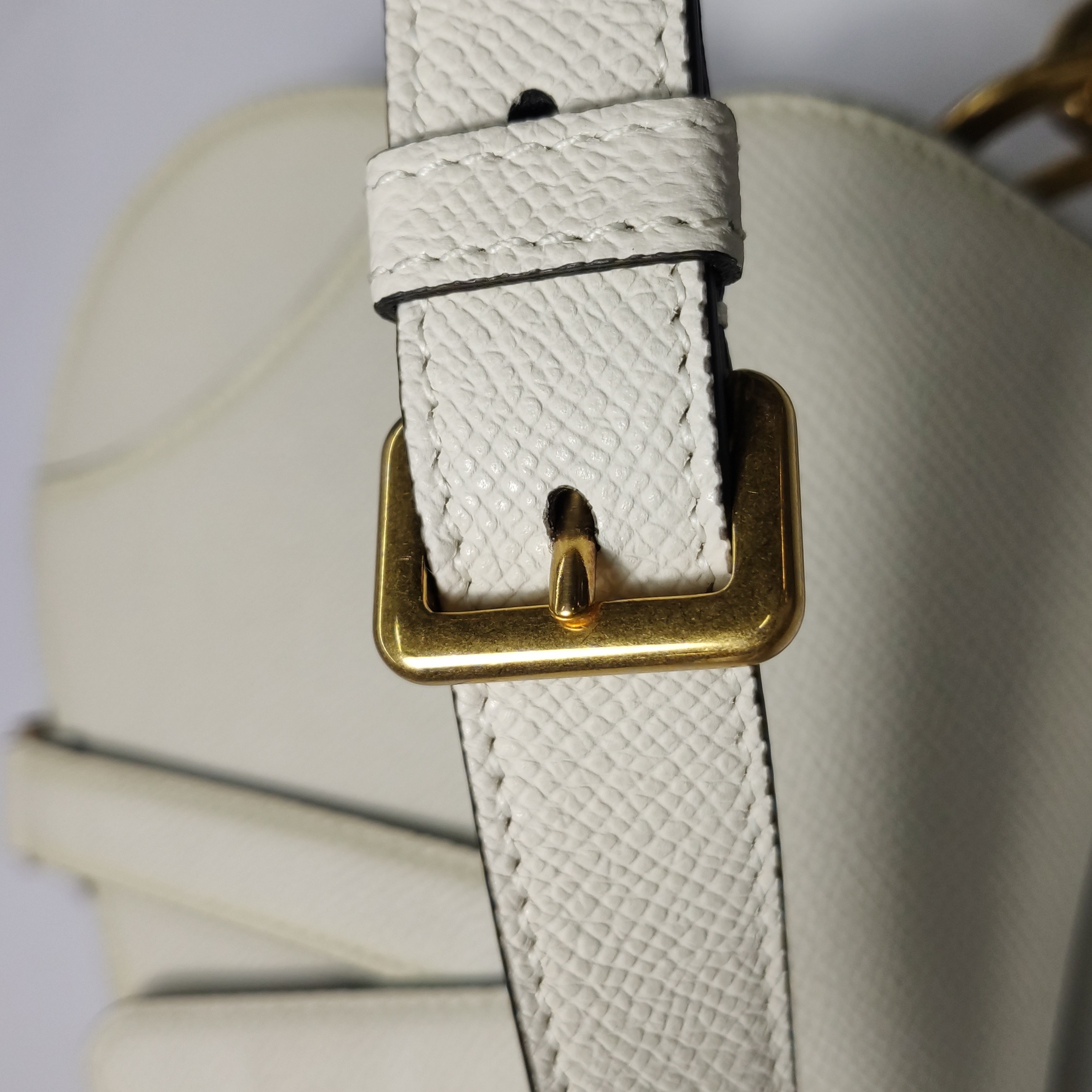 Christian Dior Saddle Handbag Leather Mini — photo 10 of 13