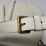Christian Dior Saddle Handbag Leather Mini — thumbnail 10