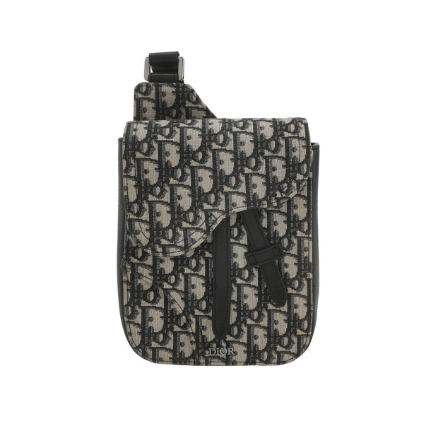 Christian Dior Saddle Rectangular Crossbody Pouch Oblique Canvas — pre-owned, Vierlot