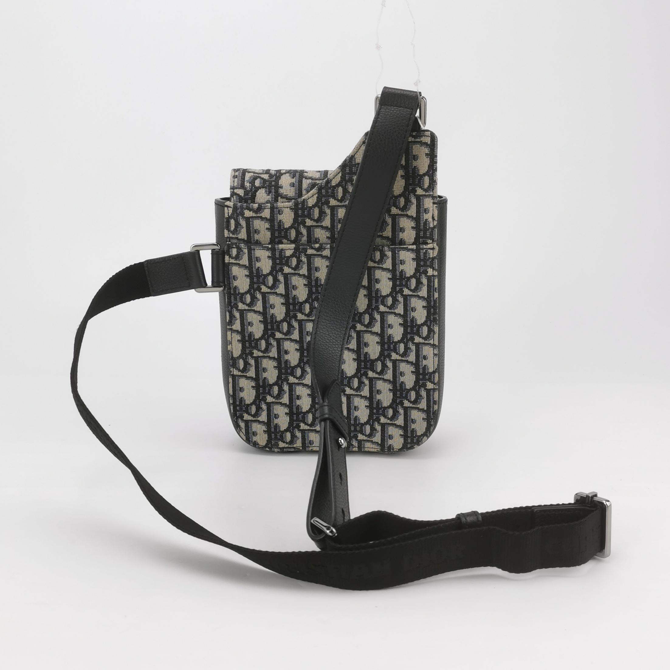 Christian Dior Saddle Rectangular Crossbody Pouch Oblique Canvas — photo 5 of 15