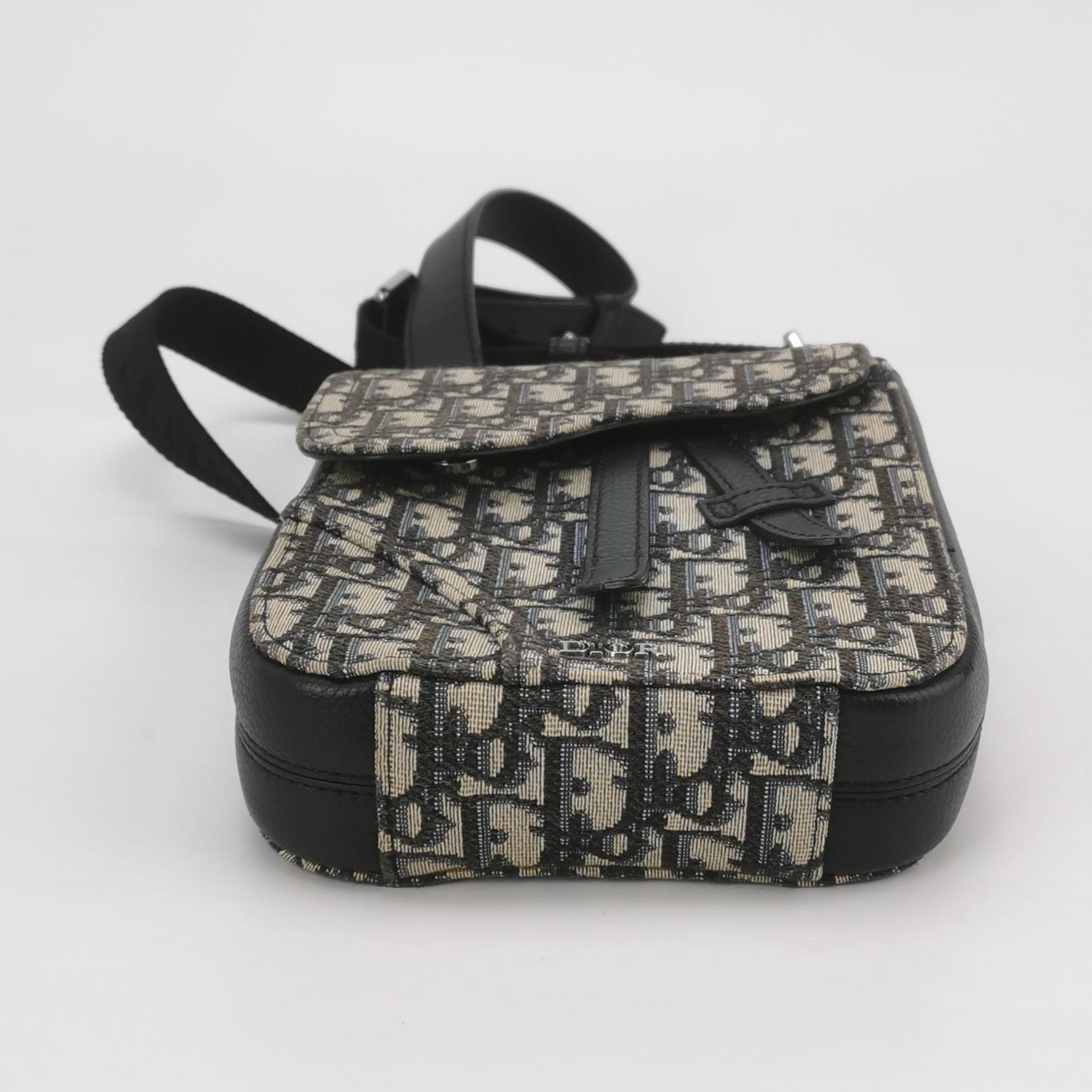 Christian Dior Saddle Rectangular Crossbody Pouch Oblique Canvas — photo 6 of 15