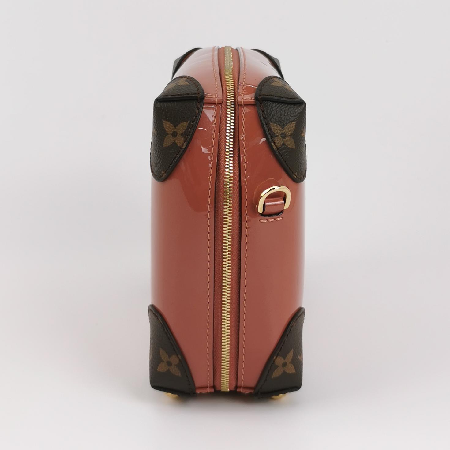 Louis Vuitton(LV) Venice Handbag Vernis with Monogram Canvas — photo 3 of 22