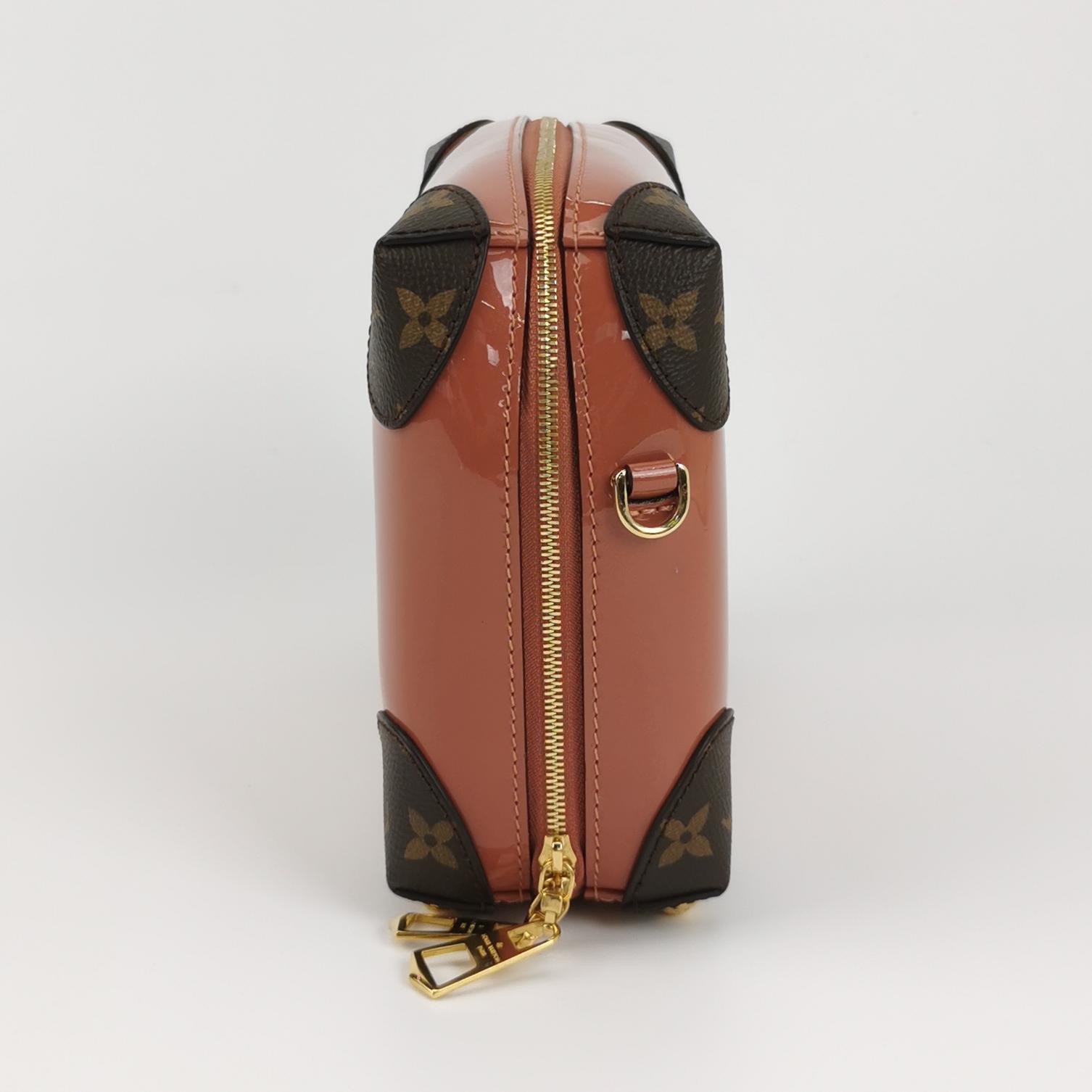 Louis Vuitton(LV) Venice Handbag Vernis with Monogram Canvas — photo 4 of 22