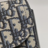 Christian Dior Saddle Rectangular Crossbody Pouch Oblique Canvas — thumbnail 13