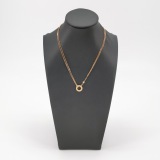 Cartier 2 Diamonds Love Pendant Necklace 18K Rose Gold and Diamonds — thumbnail 2